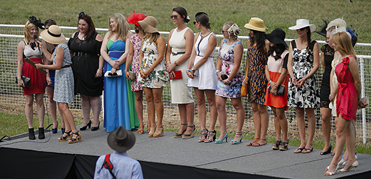Judging The Fashions On The Field at The Towong Cup Photography by David Woolcock